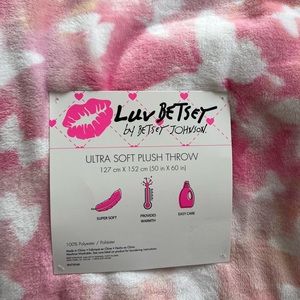 Betsey Johnson Butterfly Throw